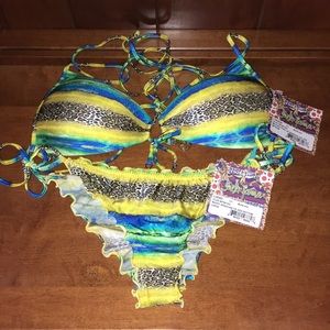 Luli Fama Olas Infinitas Bikini M/L